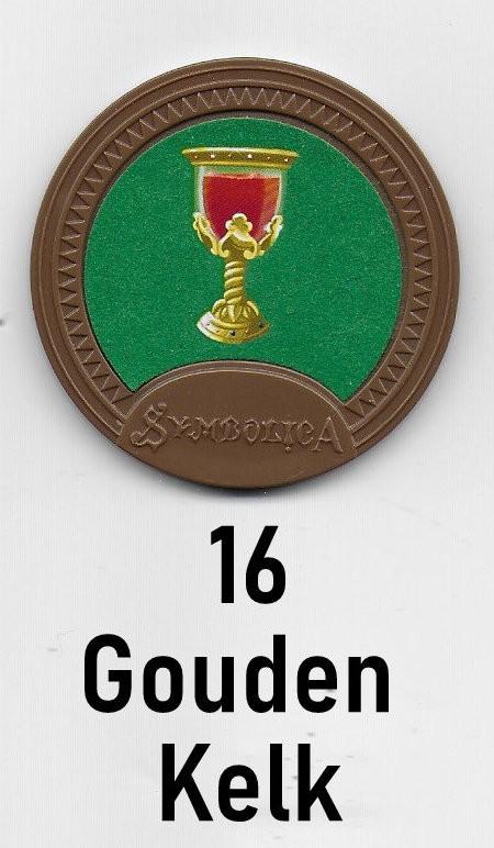 Emte efteling medaillon nr 16 gouden kelk, Ophalen of Verzenden, Zo goed als nieuw, Overige typen