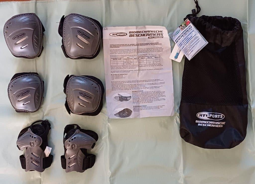 Skates beschermingsset maat M (> 50 kg lichaamsgewicht), Verstelbaar, Nieuw, Kinderen, Bescherming