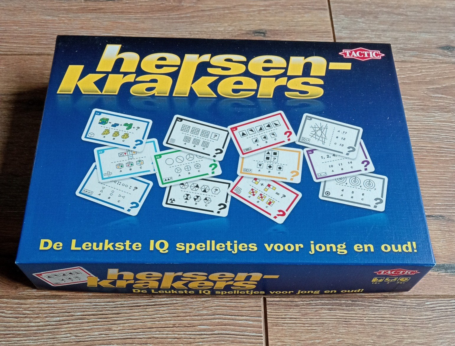 Hersen-krakers: De Leukste IQ spelletjes voor jong en oud!, Hobby en Vrije tijd, Gezelschapsspellen | Kaartspellen, Ophalen of Verzenden