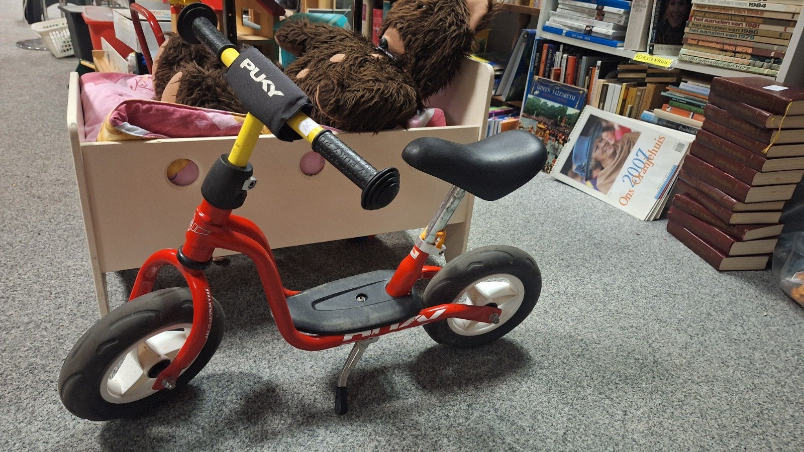 Loopfietsje, Ophalen, Zo goed als nieuw