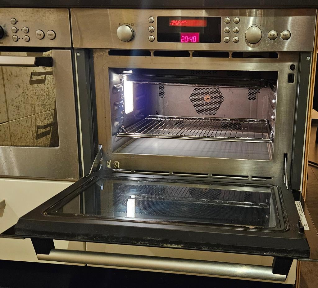 Bosch Combi oven, Witgoed en Apparatuur, Ovens, Zo goed als nieuw, Inbouw, Combi-oven, Bosch, 45 tot 50 cm, 45 tot 60 cm, Hete lucht