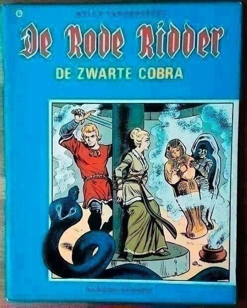 De Rode Ridder 85 De zwarte cobra - Willy Vandersteen 1980, Boeken, Eén stripboek, Ophalen of Verzenden, Zo goed als nieuw