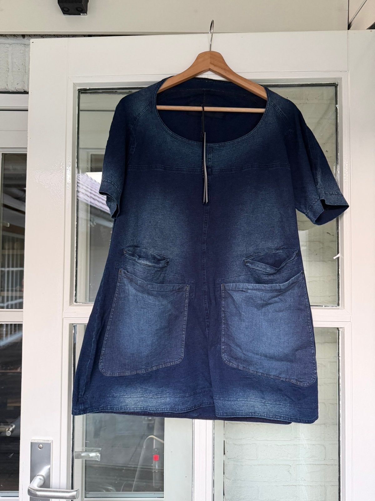 Stonewash shirt Rundholz Dip mt L/XL, Maat 42/44 (L), Rundholz, Nieuw, Korte mouw