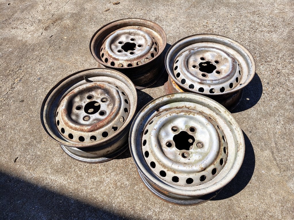 4x Velgen Volkswagen Transporter T2B (1977)  Opknappers, Auto-onderdelen, Verzenden