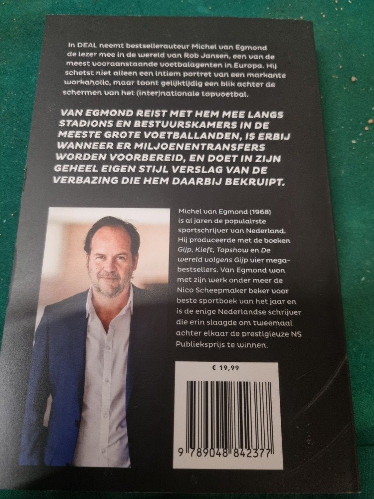 boek deal michel van egmond, Boeken, Ophalen of Verzenden