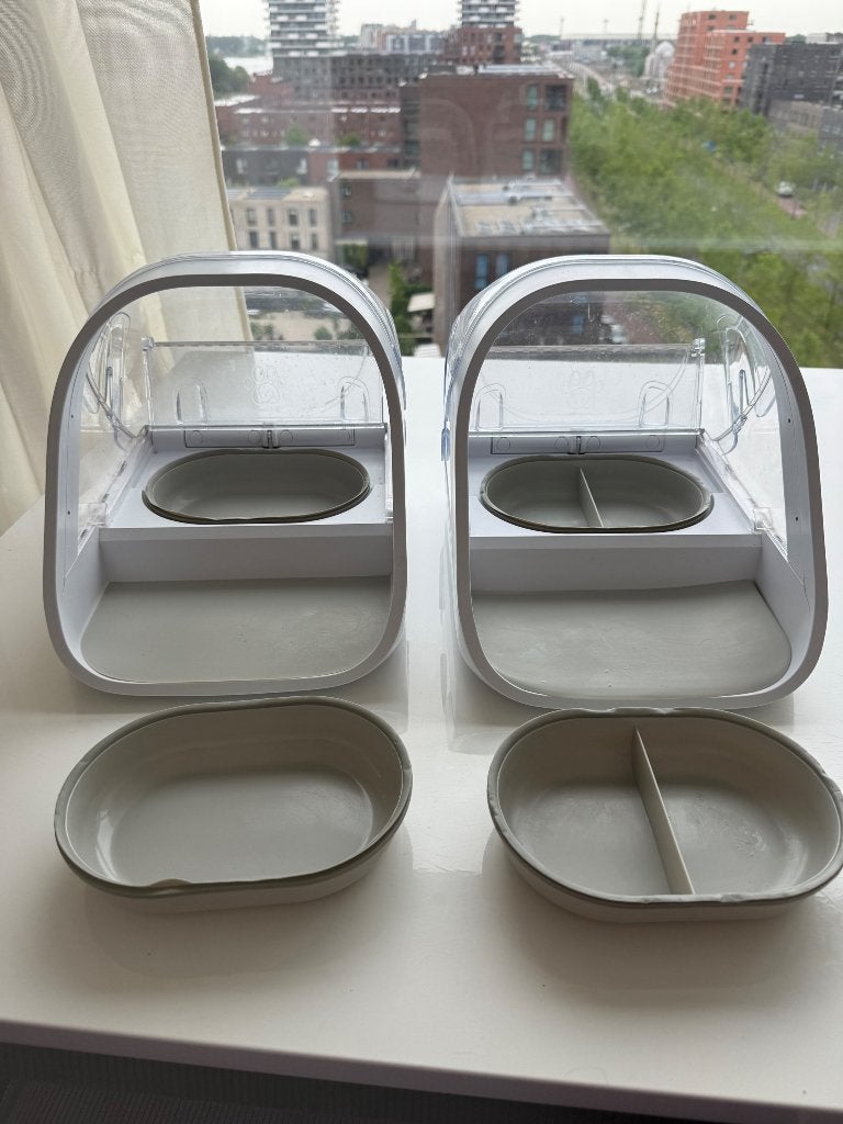 Surefeed microchip pet feeder - automatische voerbak, Dieren en Toebehoren, Kattenvoerbakken en Drinkbakken, Ophalen of Verzenden