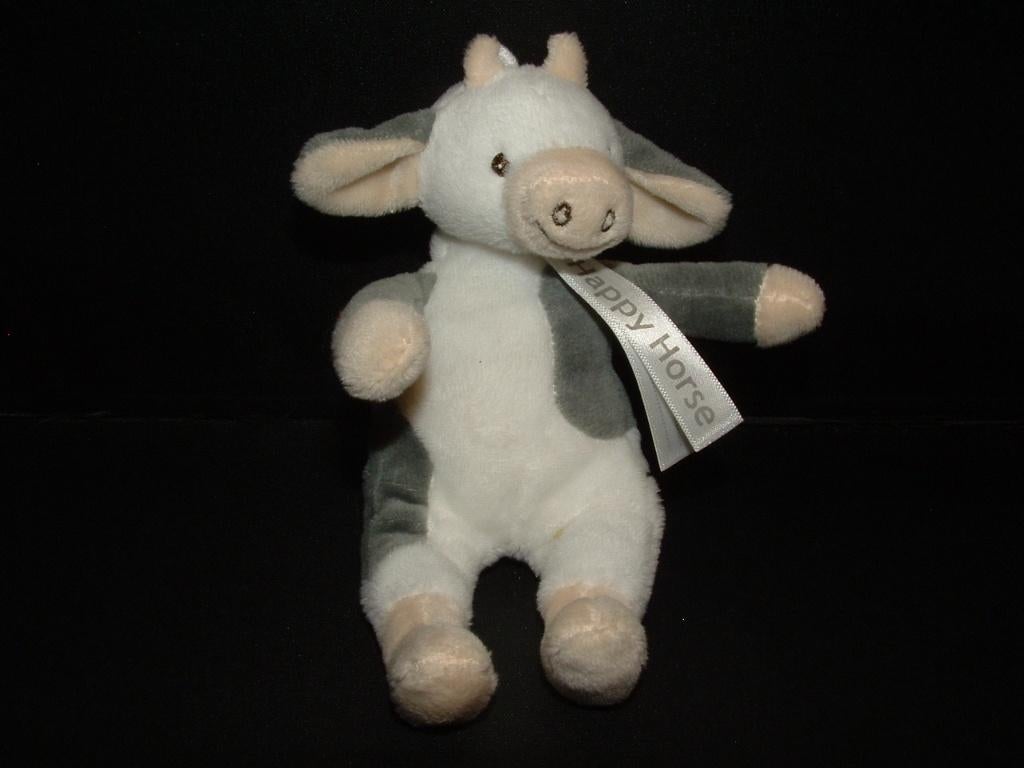 HAPPY HORSE KOE COW CLAYTON MINI VELOURS WIT MET, Ophalen of Verzenden, Nieuw, Overige typen
