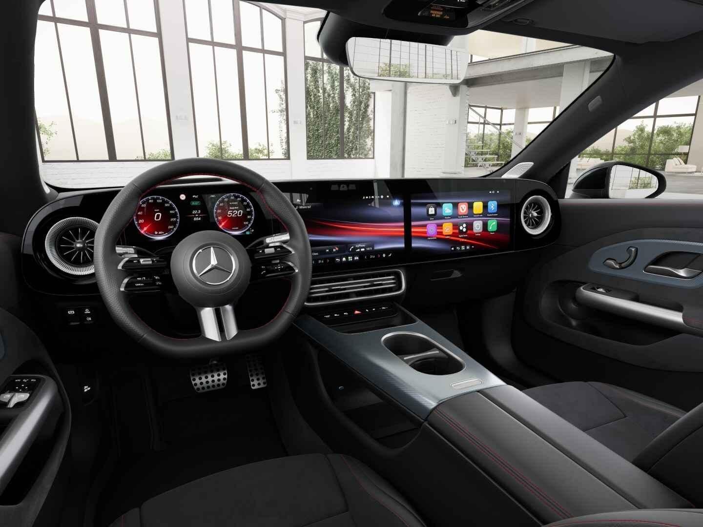 Mercedes-Benz CLA Shooting Brake electric 250+ Business Solu, Auto's, CLA, Zwart, Zwart, Nieuw