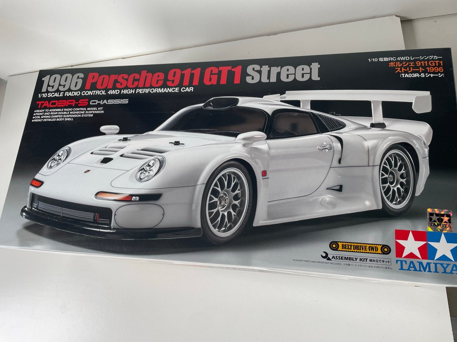 Tamiya 1996 Porsche 911 GT1 Street RC Modelbouwkit, Ophalen of Verzenden, Nieuw