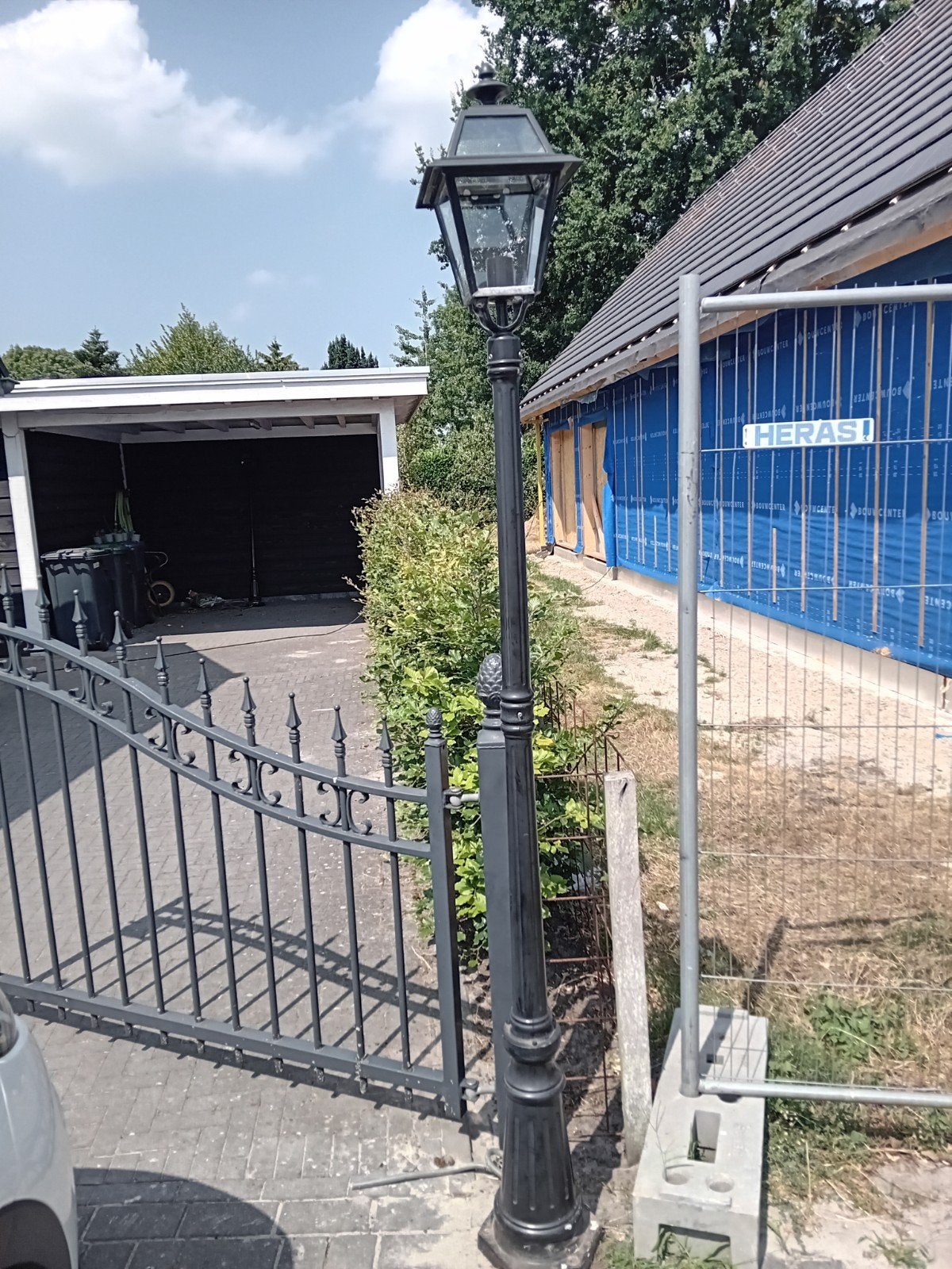 tuinlantaarn lantaarnpaal, Ophalen, Gebruikt, Staande lamp, Netvoeding