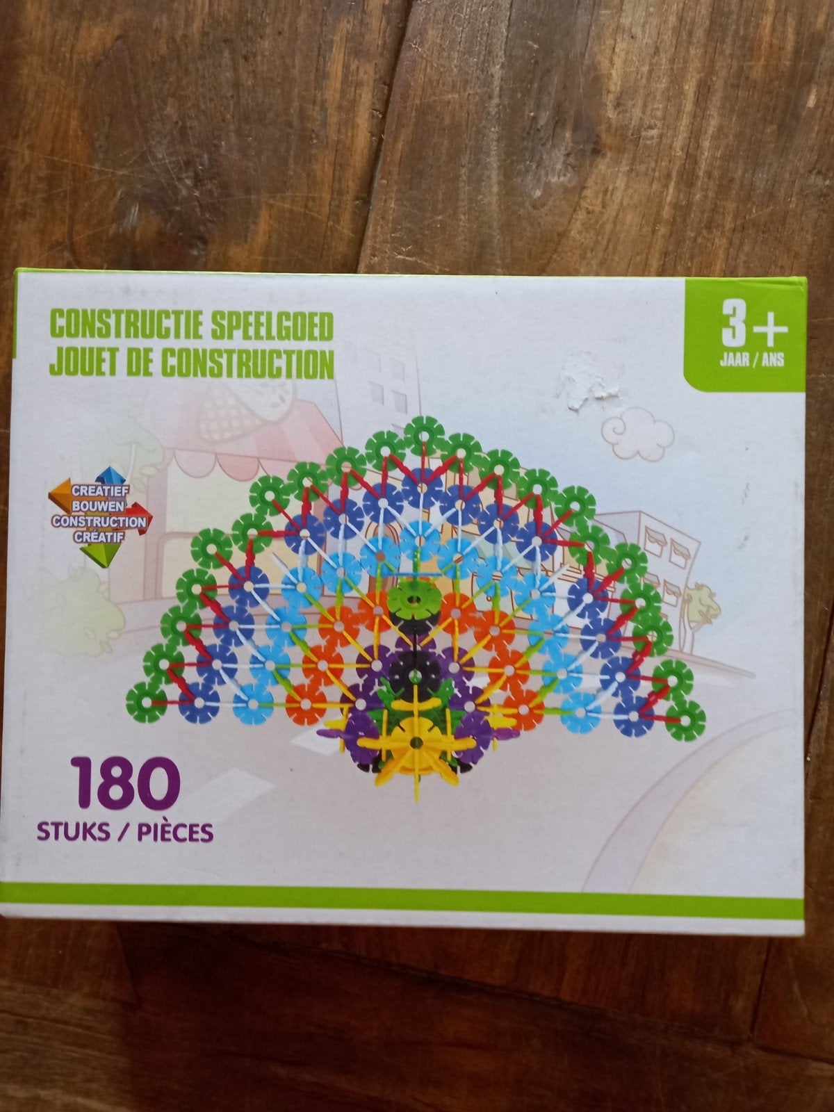 Constructie Speelgoed 180 Stuks - Creatief Bouwen, Ophalen of Verzenden, Nieuw, Overige merken