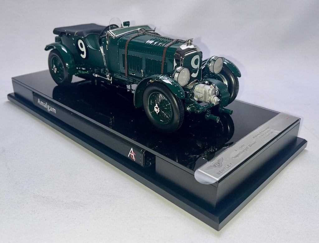 Bentley Blower #9 LeMans 1930 1:18 van Amalgam, Hobby en Vrije tijd, Modelauto's | 1:18, Ophalen of Verzenden, Nieuw, Auto, Overige merken