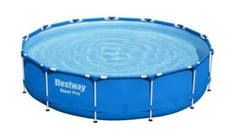 Bestway opzetzwembad (diameter 366 cm x 122 cm hoog), 120 cm of meer, Rond, 300 cm of meer, Ophalen of Verzenden