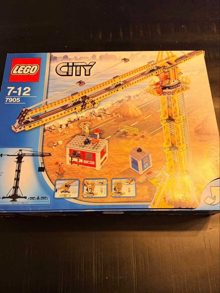 Lego City Kraan 7905 - Complete set nieuw, City, Lego, Ophalen of Verzenden, Zo goed als nieuw