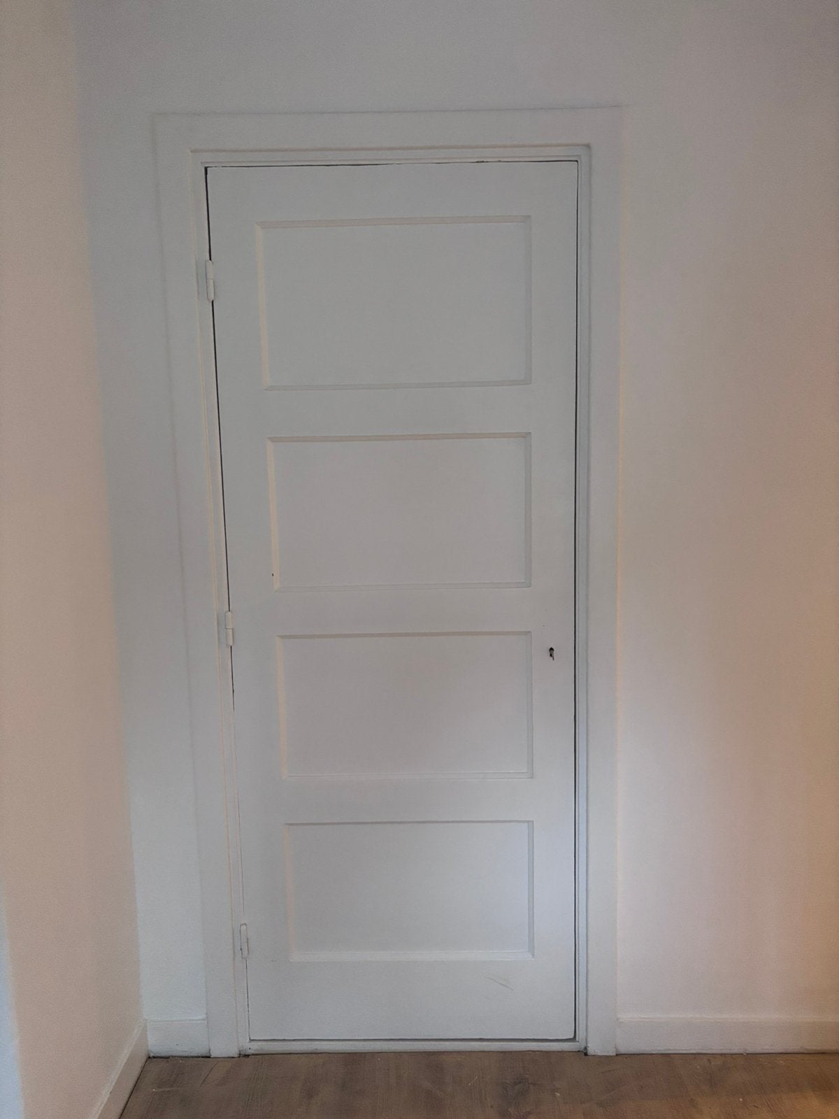 Twee inbouw kastdeuren, Doe-het-zelf en Verbouw, Deuren en Horren, Ophalen, Minder dan 80 cm, Binnendeur, Zo goed als nieuw