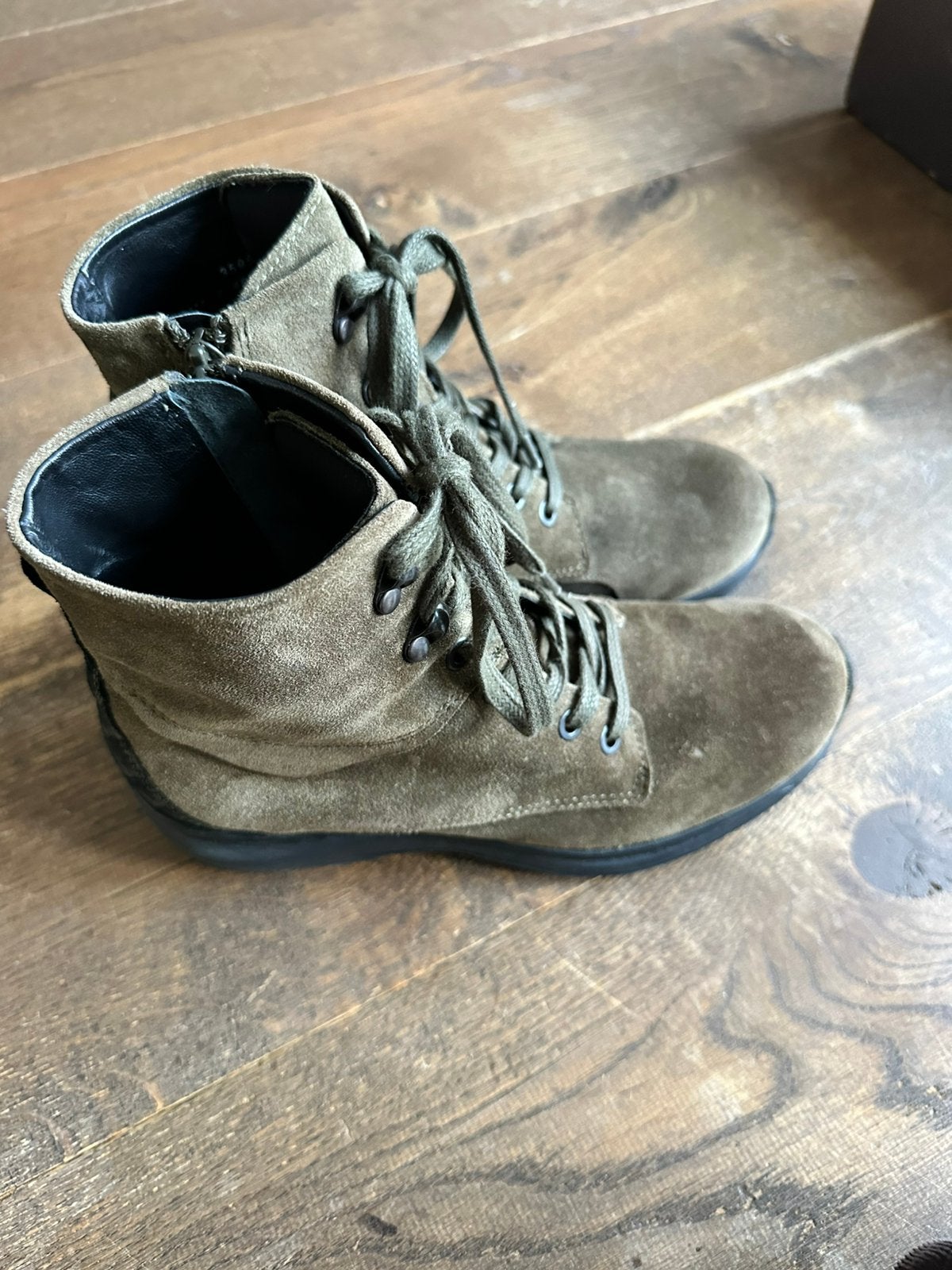 xsensible groene veterboots milton Wijdte GX maat 37, Kleding | Dames, Ophalen of Verzenden, Zo goed als nieuw, Groen