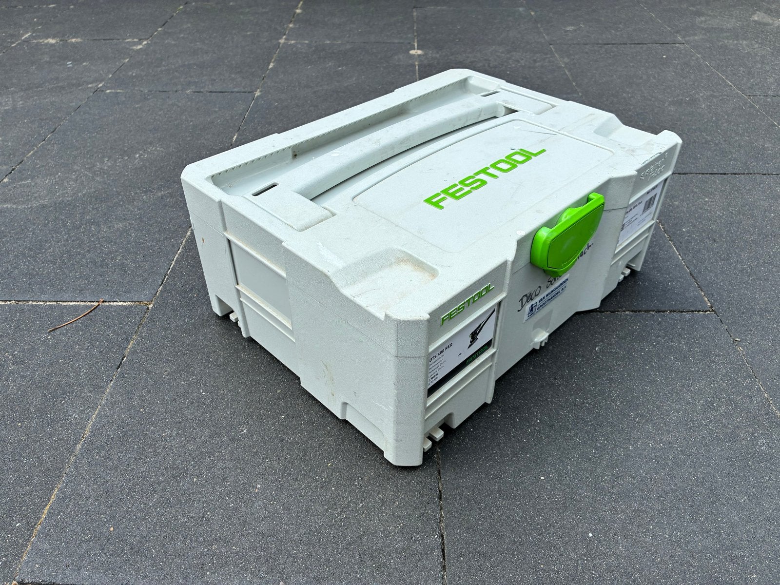Festool Systainer DTS 400 REQ met inlay, Ophalen of Verzenden, Gebruikt, Gereedschapsopslag, Festool