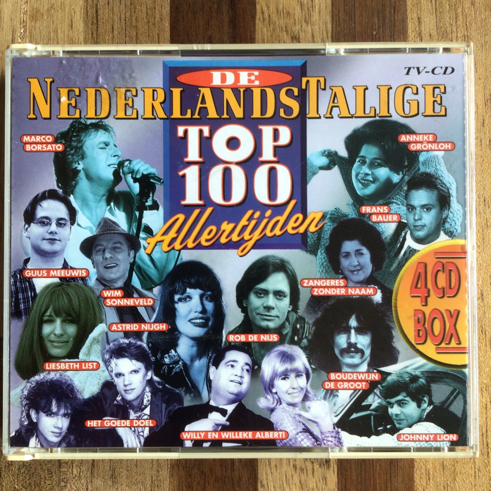 De Nederlands Talige Top 100 - 4 cd-box, Cd's en Dvd's, Cd's | Verzamelalbums, Ophalen of Verzenden, Zo goed als nieuw, Nederlandstalig
