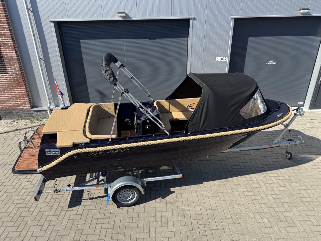 Nieuwe Coastliner 545 Tender Sloep incl. Tohatsu 15PK 4-takt, Watersport en Boten, Sloepen, Tender, Wfwatersport@botenverhuurhoorn.nl