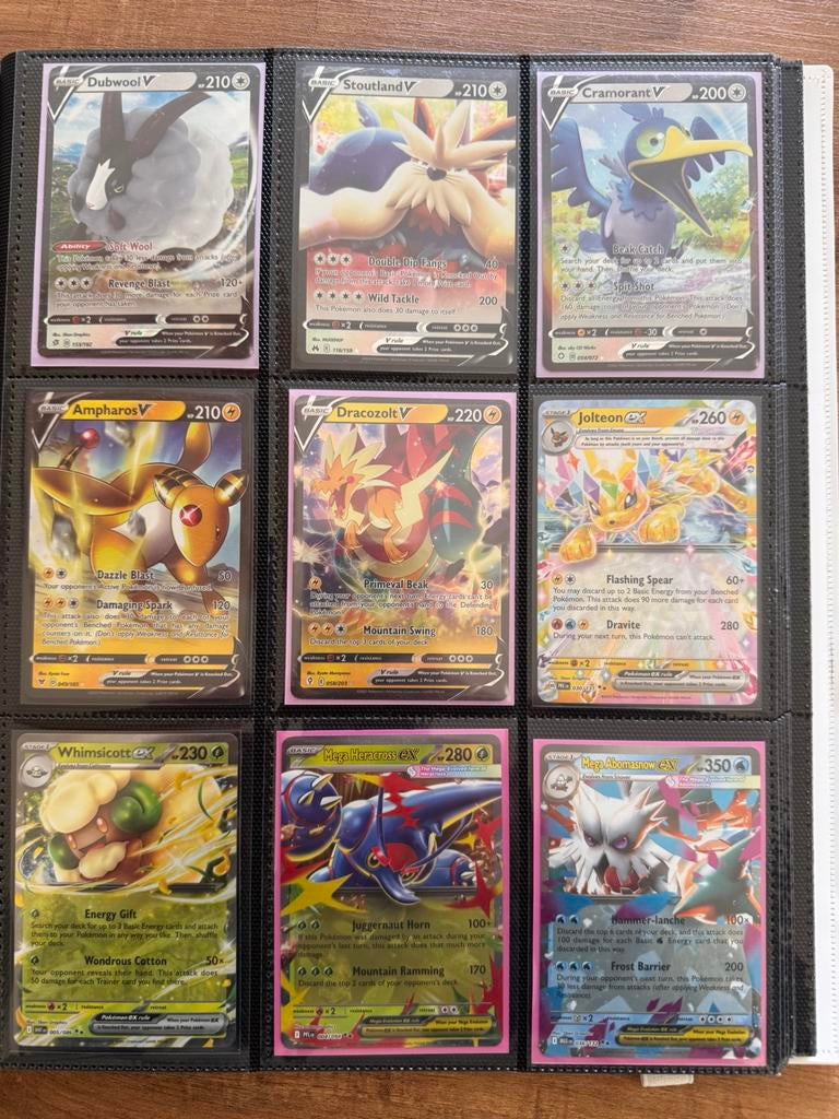 Diverse pokemonkaarten, Ophalen of Verzenden, Zo goed als nieuw, Meerdere kaarten