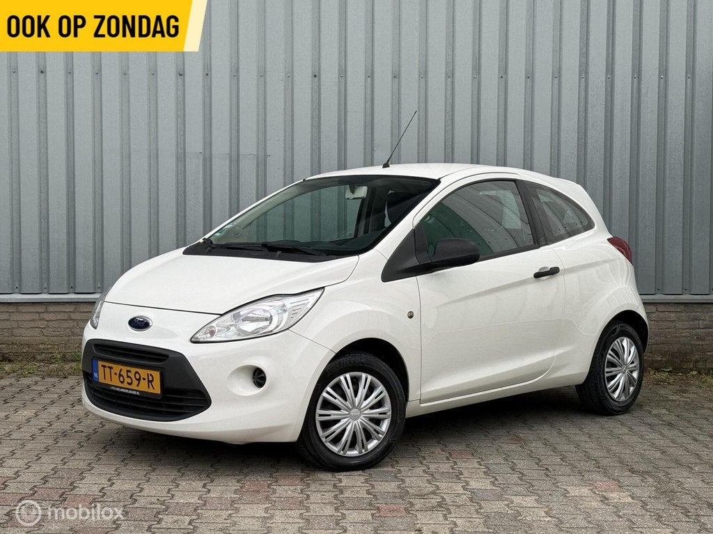 Ford Ka 1.2 | Nwe Koppeling | Airco | Start/Stop | AUX, Voorwielaandrijving, Euro 5, 1242 cc, 4 cilinders