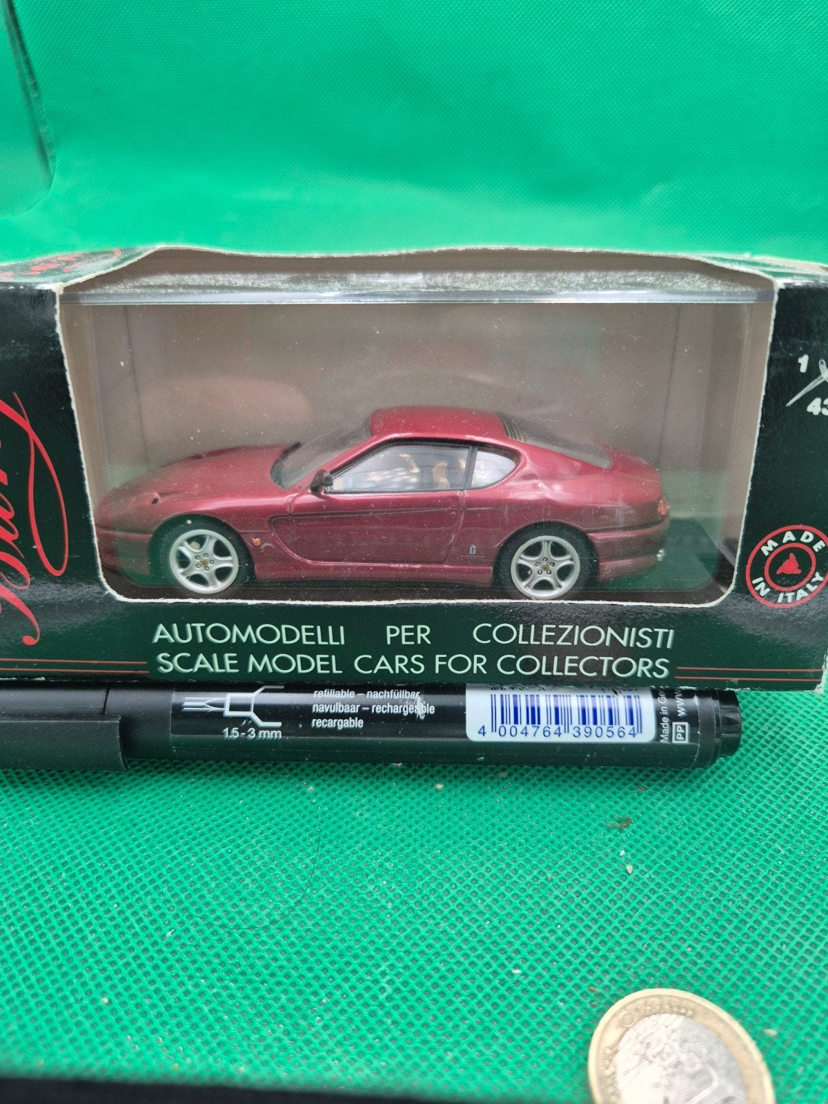 180 Ferrari 456 GT Stradale 1/43 Bang, Ophalen of Verzenden, Zo goed als nieuw, Auto, Overige merken
