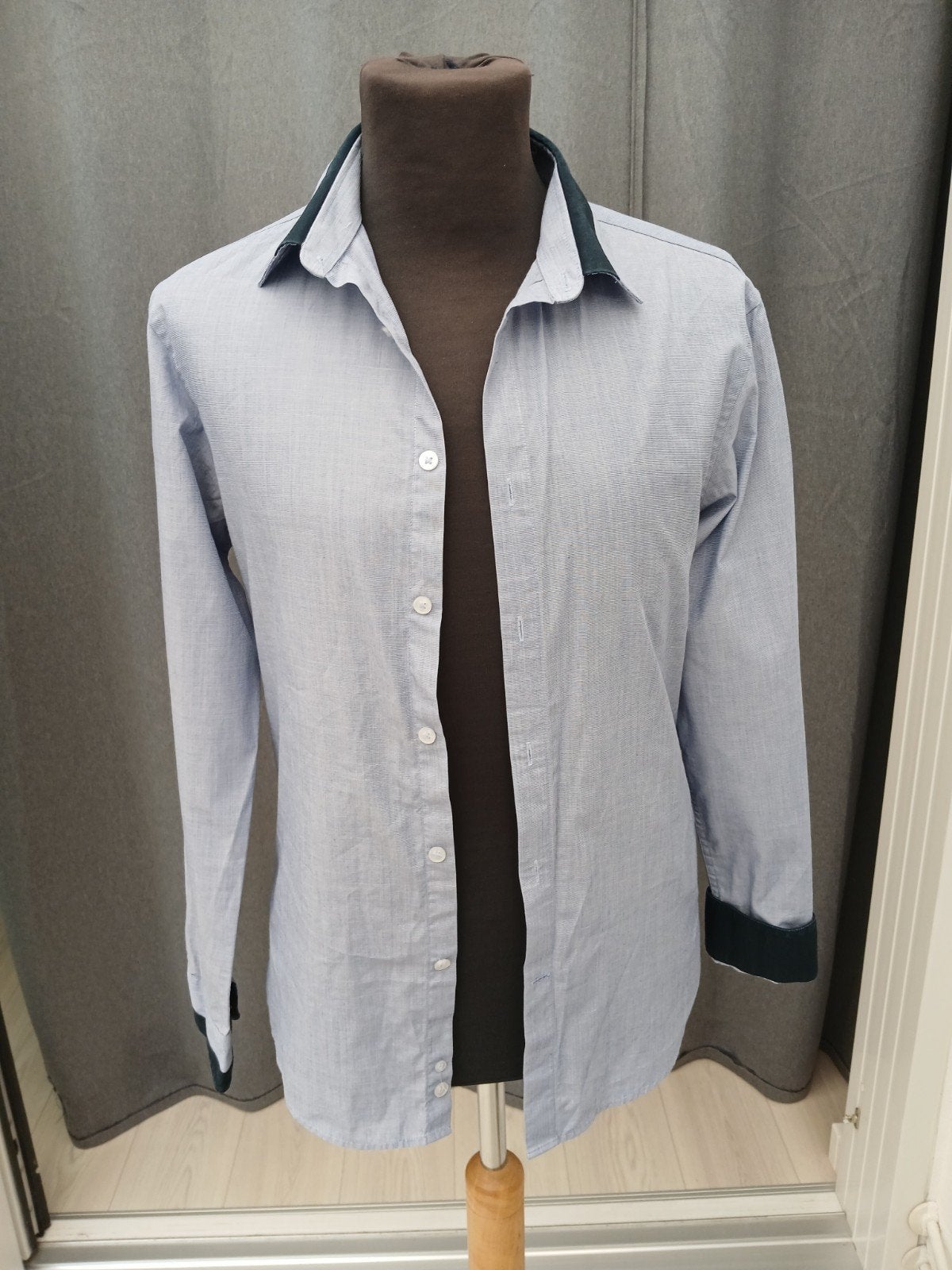 Celio Slim Fit Overhemd Maat S - Stijlvol en Comfortabel, Kleding | Heren, Celio, Blauw, Ophalen of Verzenden, Zo goed als nieuw