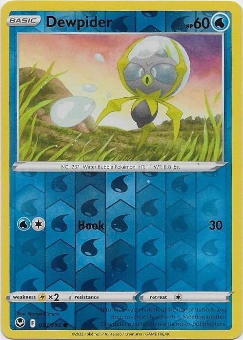 Silver Tempest,  Dewpider [reverse] 47/195, Verzenden, Nieuw, Losse kaart