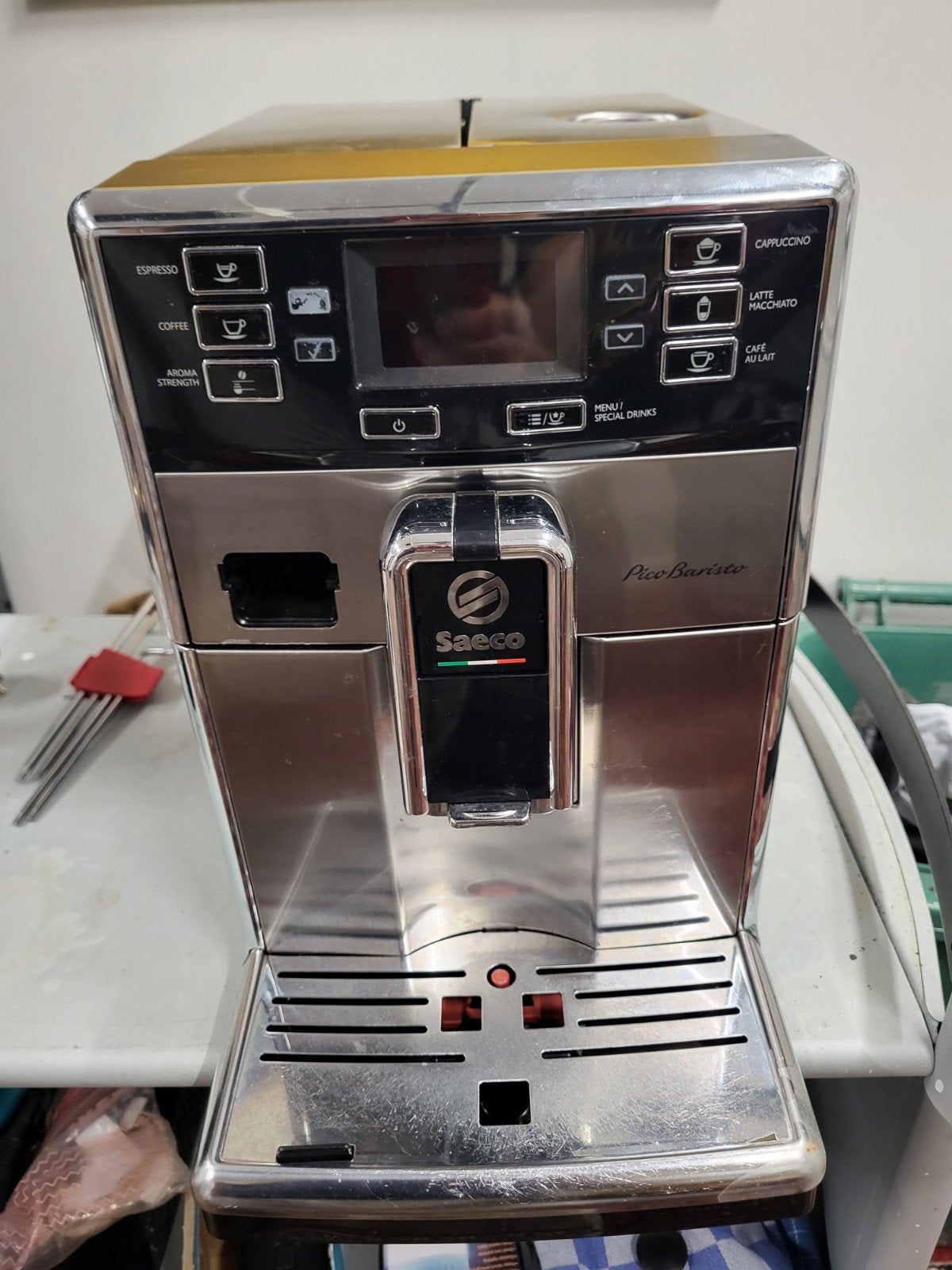 Saeco philips pico barista met foutcode, Ophalen of Verzenden, Koffiemachine