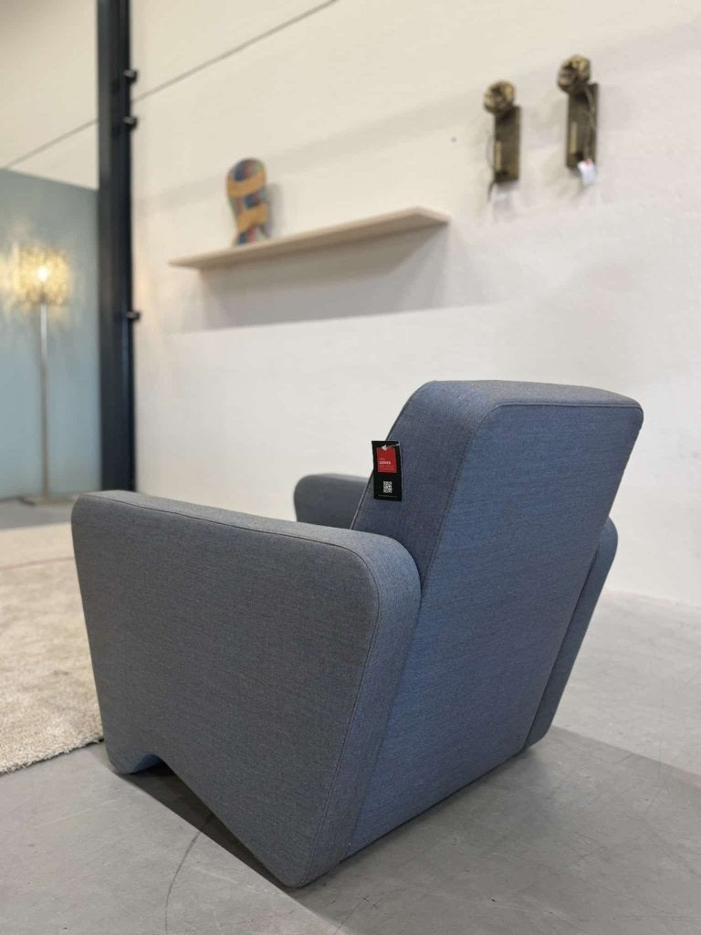 Nieuw Spectrum New Amsterdam fauteuil blauw stof Stoel, Huis en Inrichting, Nieuw, Ophalen of Verzenden, Info@gelderlanddesign.com