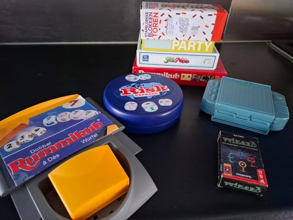 Gezelschapsspellen: Risk, Rummikub, Zeeslag, Party Time, Hobby en Vrije tijd, Gezelschapsspellen | Bordspellen, Ophalen