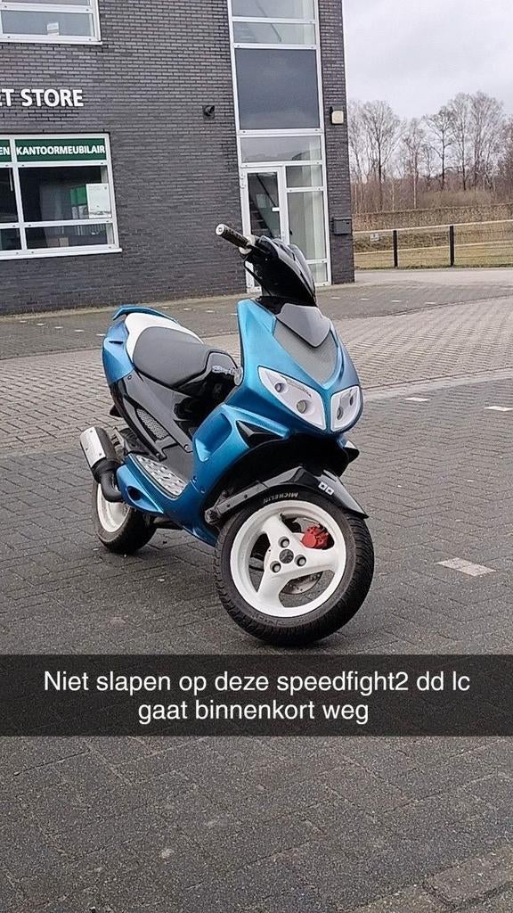 Teruil Speedfight 2 DD LC 50cc Snel met 19mm Carb skf lager, Ophalen of Verzenden, Gebruikt, Tweetakt, Speedfight