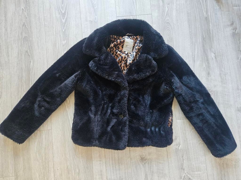 Goosecraft Zwarte Faux Fur Jas Maat L, Kleding | Dames, Jassen | Winter, Goosecraft, Zwart, Maat 42/44 (L), Ophalen of Verzenden