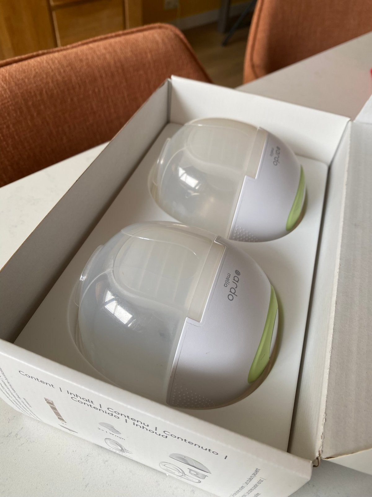 Ardo Melia kolf handsfree, Kinderen en Baby's, Babyvoeding en Toebehoren, Ophalen, Zo goed als nieuw, Borstkolf
