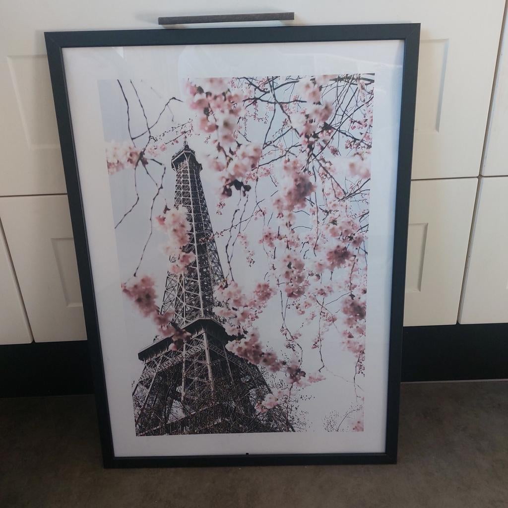 Leuke roze/zwart/witte  platen om op te hangen, Ophalen, Minder dan 50 cm, Minder dan 50 cm