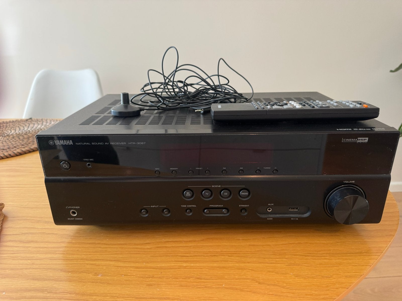 Yamaha HTR-3067 AV Receiver - 5.1 Surround Sound, Gebruikt, Yamaha, Ophalen of Verzenden, 60 tot 120 watt