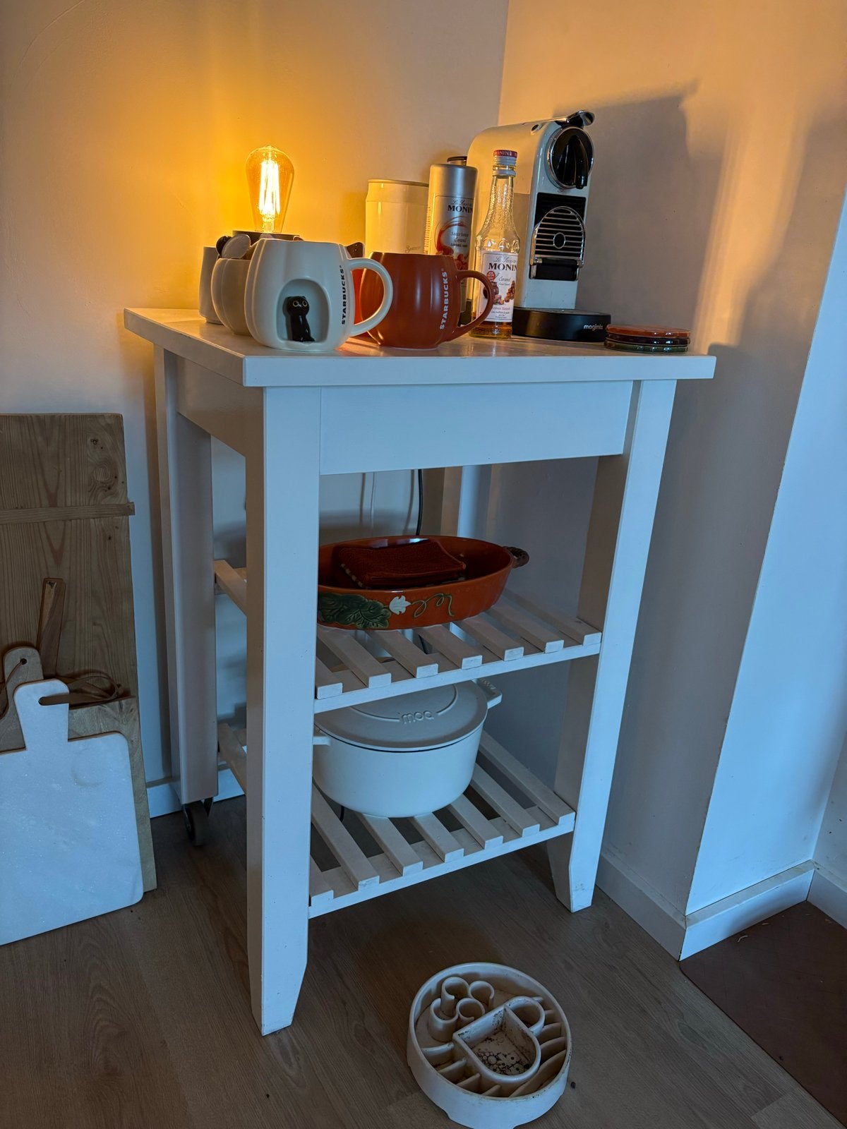 IKEA Keukentrolley - Wit, Handig en Compact, Ophalen, Gebruikt, IKEA, Keukentrolley