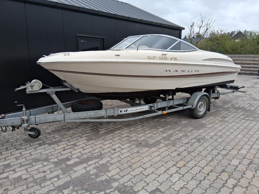 Maxum 1800SR incl trailer, Ophalen, Overige merken, Gebruikt, Binnenboordmotor