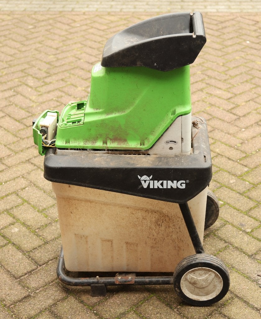 Viking hakselaar. Defect,, Ophalen, Met opvangbak, Elektrisch, Gebruikt