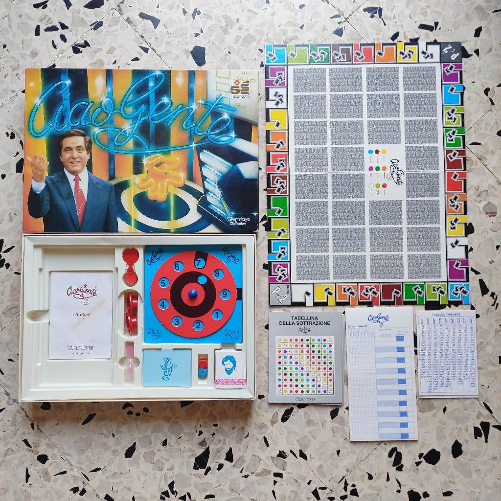 Ciao Gente Corrado Gioco da Tavola, Hobby en Vrije tijd, Drie of vier spelers, Verzenden, Gebruikt, Edition Giochi