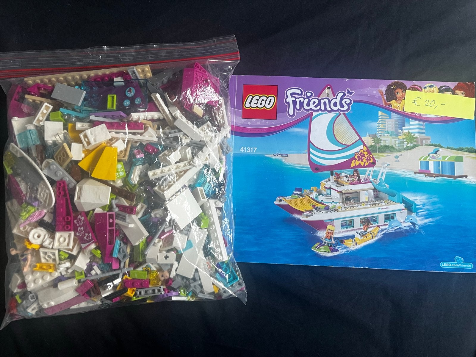 Lego Friends 41317 Catamaran, Ophalen, Gebruikt, Lego, Friends