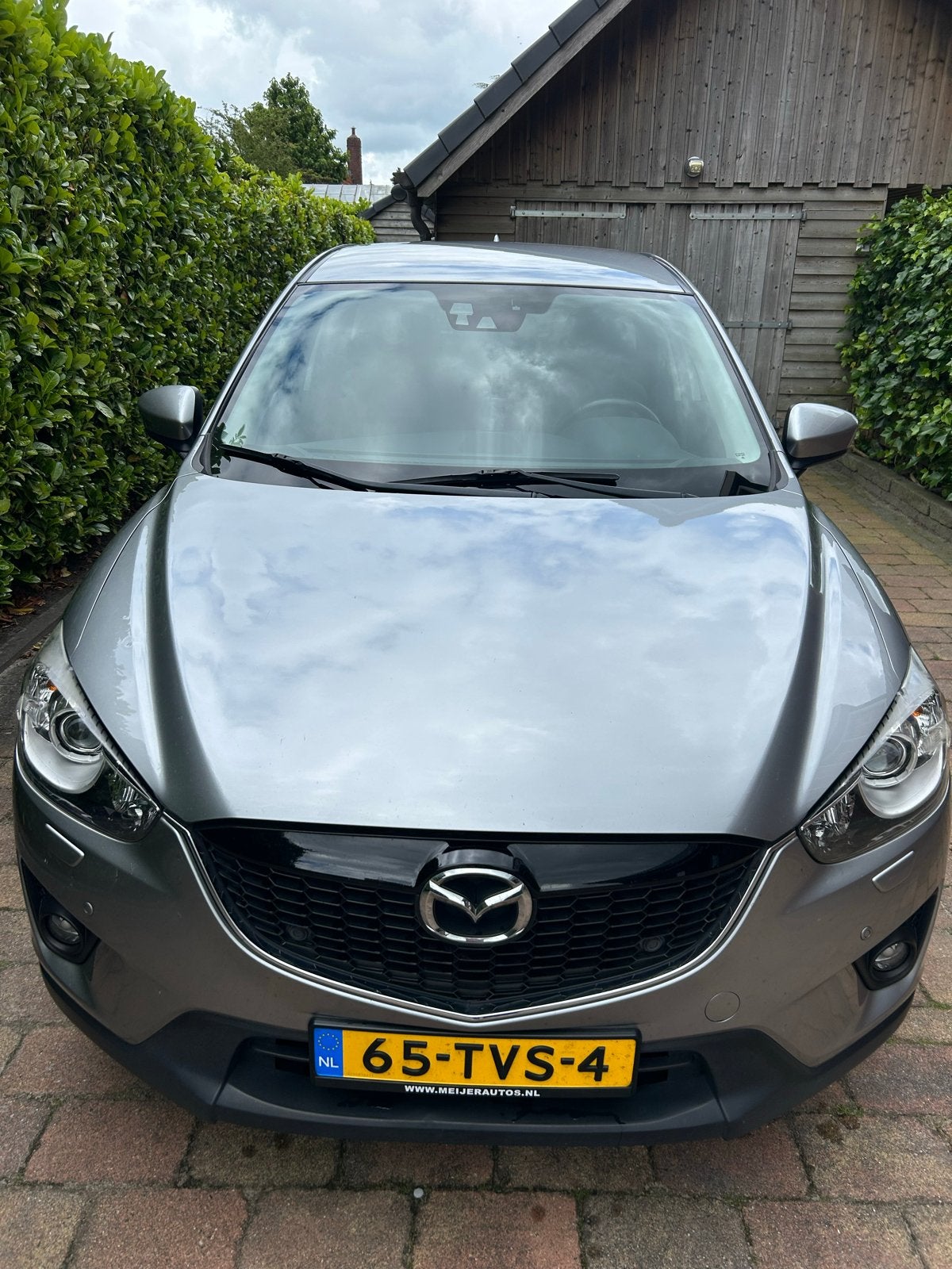 Mazda CX-5 2.0 121KW 2WD 2012 Grijs, Auto's, Voorwielaandrijving, Zwart, 4 cilinders, 1290 kg