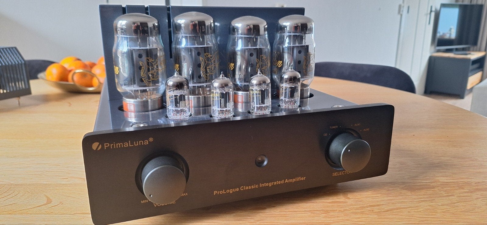 Prima Luna ProLogue Classic buizenversterker (KT88/EL34), Zo goed als nieuw, Ophalen, Overige merken, Minder dan 60 watt