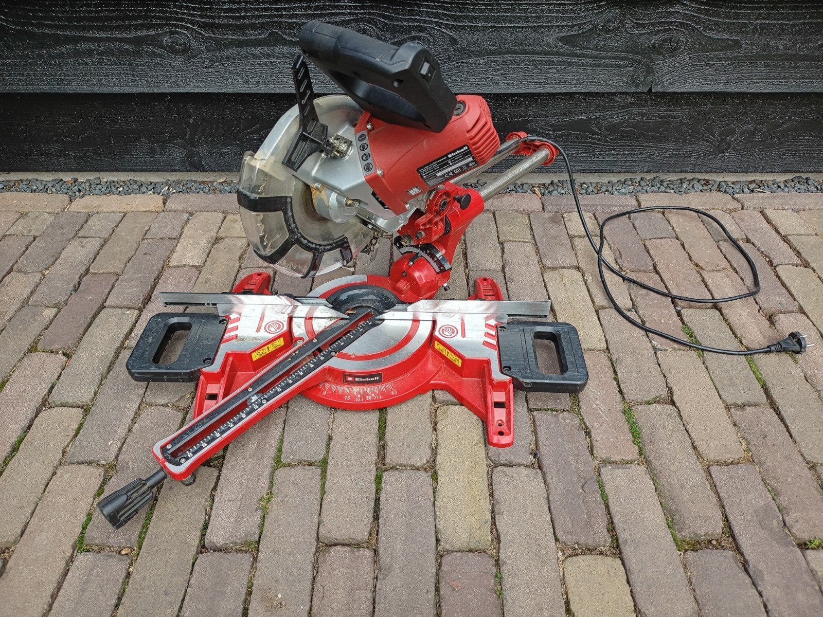 Einhell afkortzaag verstekzaag, Doe-het-zelf en Verbouw, Ophalen, Gebruikt, 70 mm of meer, Einhell