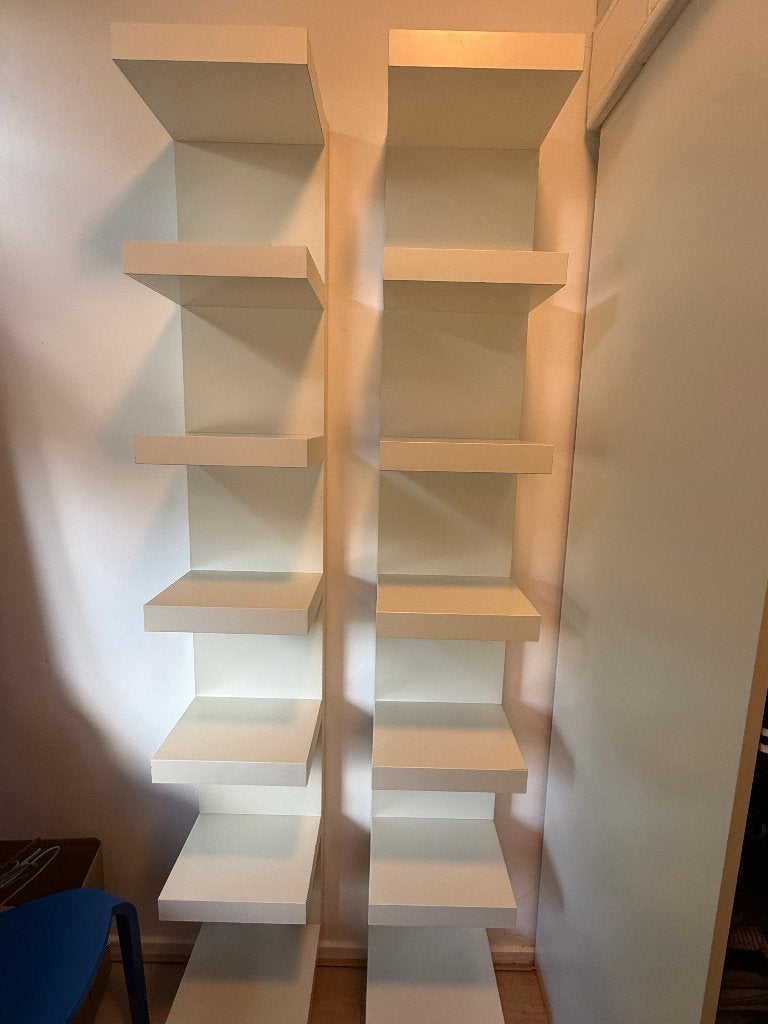 Ikea wandrek Lack wit, Huis en Inrichting, Ophalen, Gebruikt