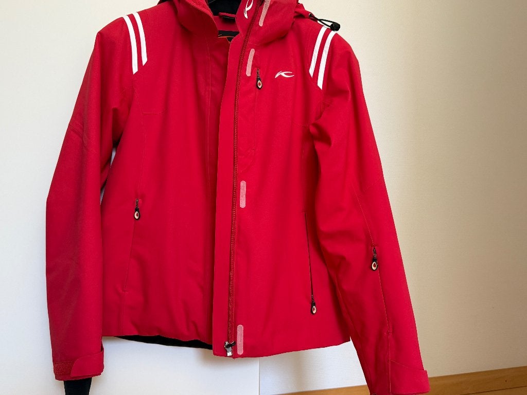 Skijas Kjus, maat M, kleur Rood, Maat 38/40 (M), Kjus, Ophalen of Verzenden, Jack