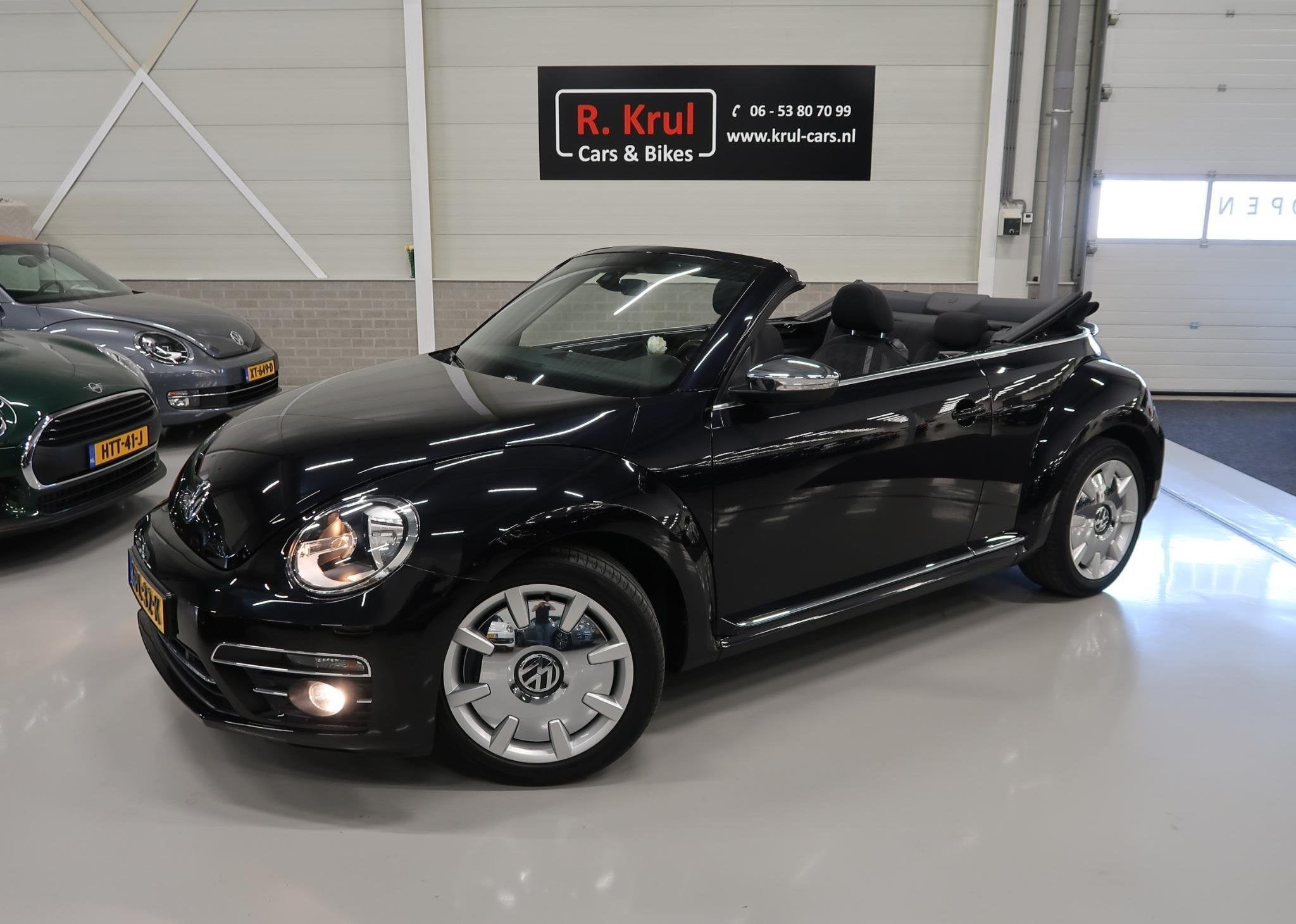Volkswagen Beetle 1.2 TSI Design 2018 Airco-ecc Navigatie Ap, Auto's, Voorwielaandrijving, Stof, Gebruikt, 4 cilinders