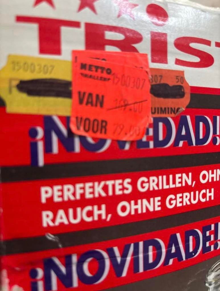 Unieke vonds; Tristar verticale grill, nieuw in doos!!, Ophalen of Verzenden, Zo goed als nieuw