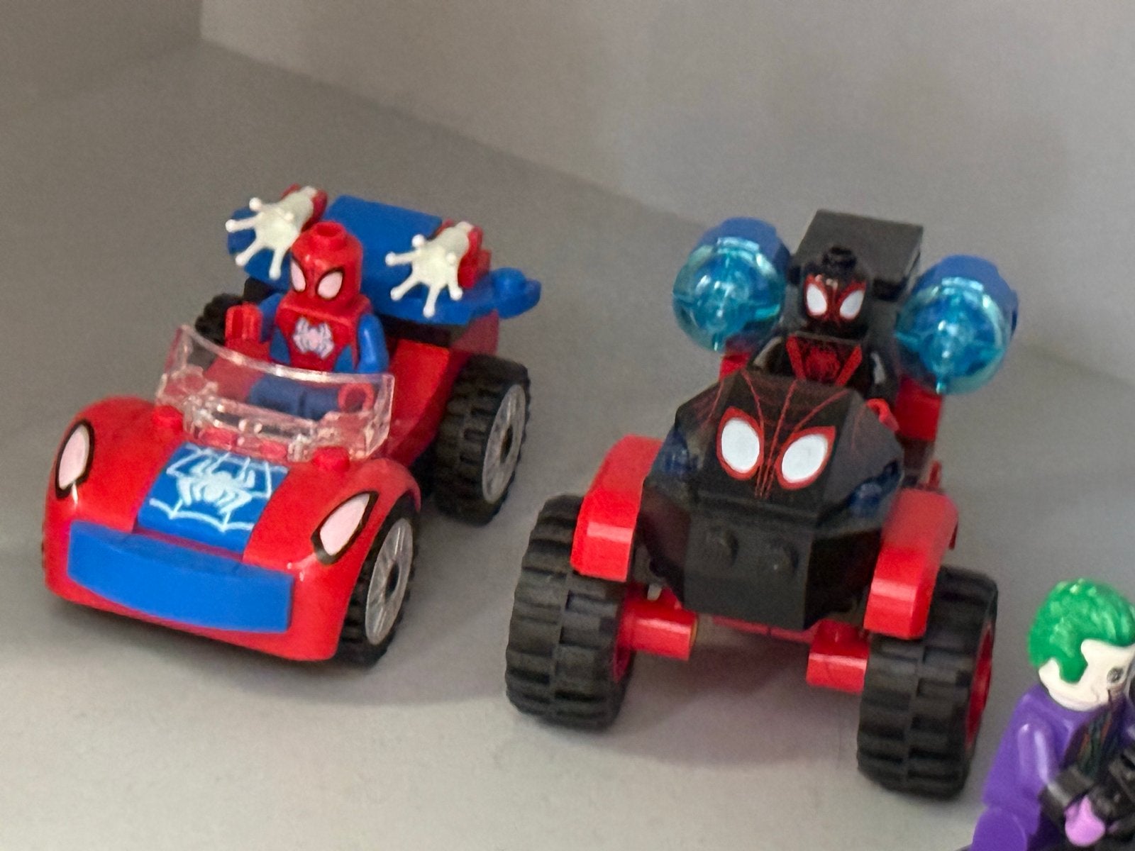 LEGO Spiderman voertuigen set - 2 stuks, Ophalen of Verzenden, Gebruikt, Overige merken