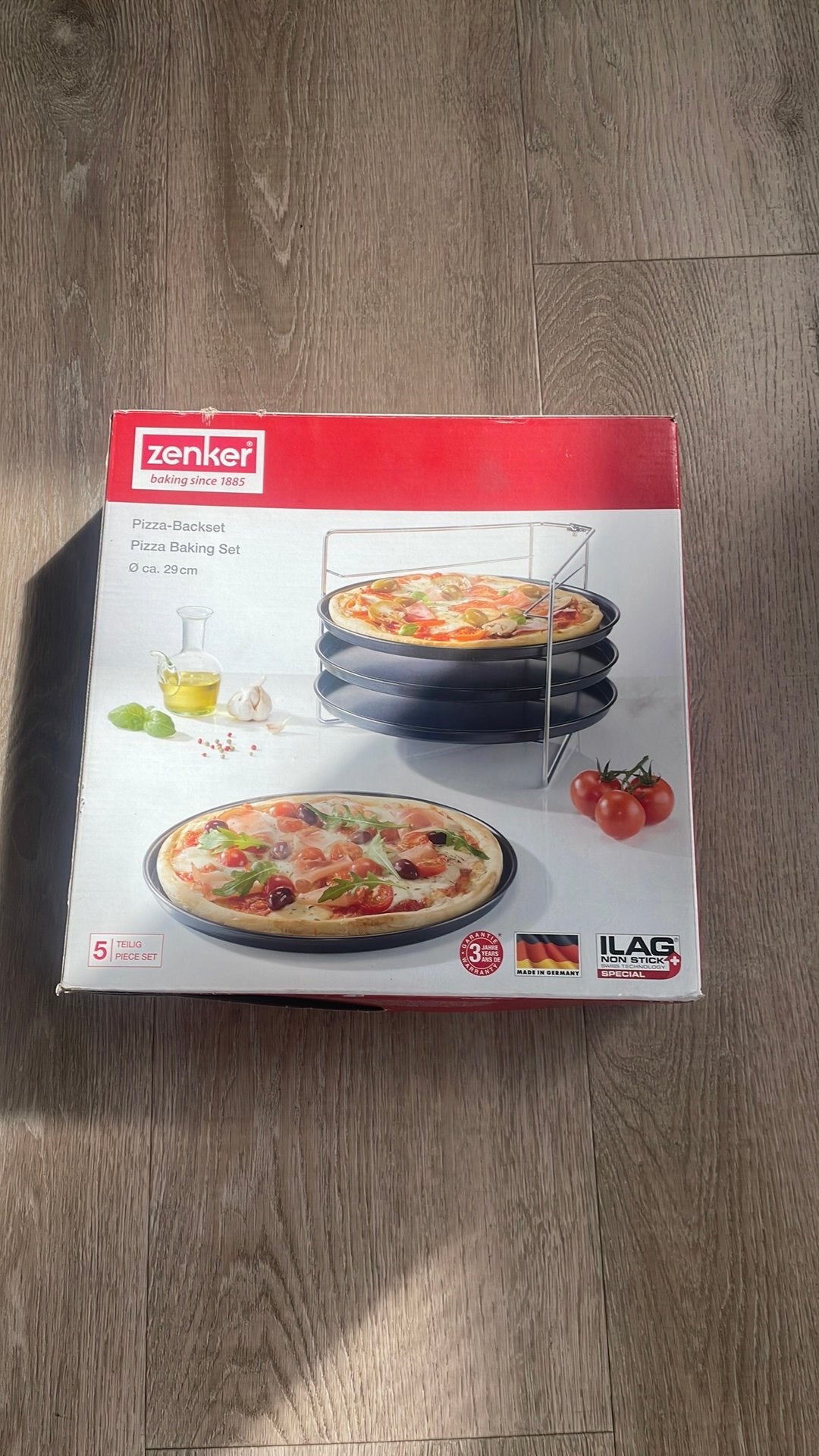 Pizza bakset, Ophalen of Verzenden, Zwart, Overige materialen, Overige merken
